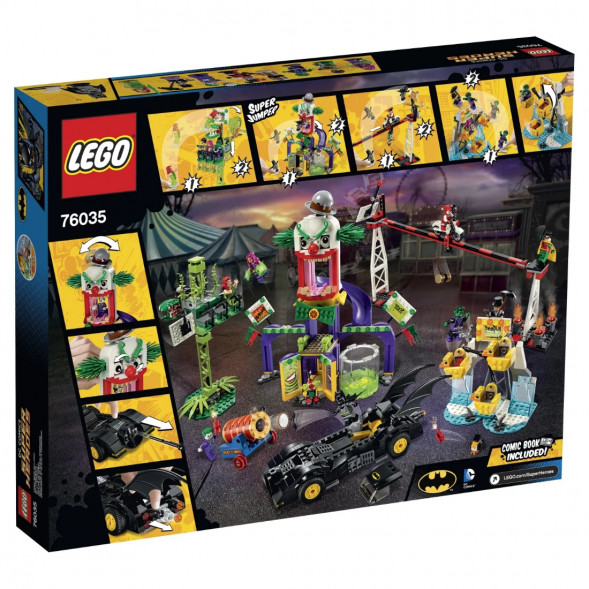 Конструктор LEGO Super Heroes 76035 Джокерленд  в Чите