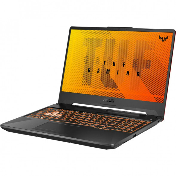 Ноутбук ASUS TUF Gaming A15 FA506NCG-HN330 (15.6&amp;quot;, IPS, AMD Ryzen 7 8845HS 3.8ГГц, 8-ядерный, 16ГБ DDR5, 512ГБ SSD, NVIDIA GeForce RTX 3050 - 4 ГБ, без ОС), черный в Чите