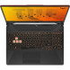 Ноутбук ASUS TUF Gaming A15 FA506NCG-HN330 (15.6&amp;quot;, IPS, AMD Ryzen 7 8845HS 3.8ГГц, 8-ядерный, 16ГБ DDR5, 512ГБ SSD, NVIDIA GeForce RTX 3050 - 4 ГБ, без ОС), черный в Чите