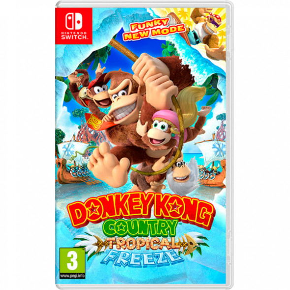 Игра Donkey Kong Country: Tropical Freeze [Nintendo Switch, английская версия] в Чите