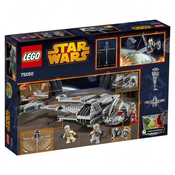 Конструктор LEGO Star Wars 75050 Истребитель B-Wing в Чите