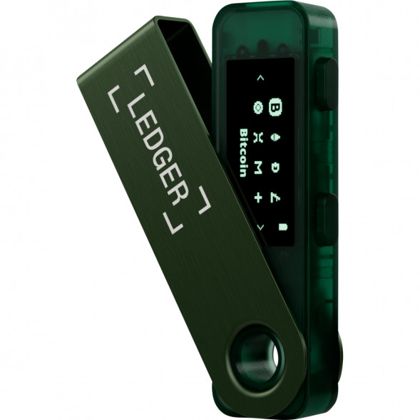 Криптокошелек Ledger Nano S Plus 1 шт., Emerald Green в Чите