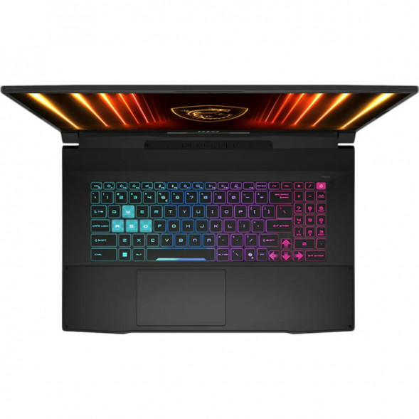 Ноутбук MSI Katana 17 HX B14WGK-274XRU (17.3&amp;quot;, IPS, Intel Core i7 14650HX 2.2ГГц, 16 ядер, 32ГБ DDR5, 1ТБ SSD, NVIDIA GeForce RTX 5070 - 8 ГБ, TGP 115Вт, без ОС), черный в Чите