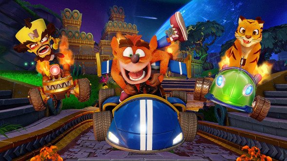 Игра Crash Team Racing Nitro-Fueled для Nintendo Switch, картридж в Чите
