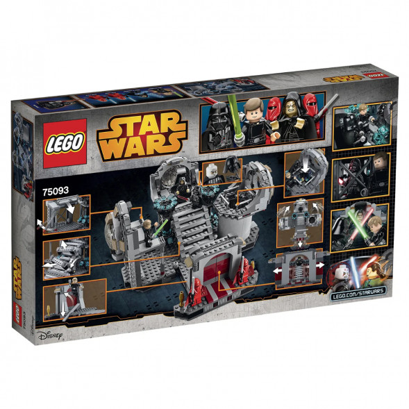 Конструктор LEGO Star Wars 75093 Звезда Смерт - Последняя схватка в Чите