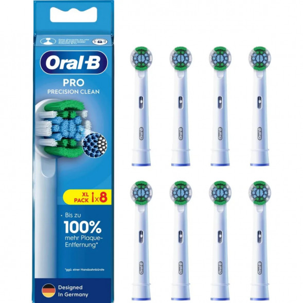 Насадки для зубной щетки Oral-B Pro Precision Clean, 8 шт. в Чите