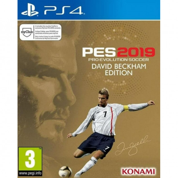 Игра PES 2019: Pro Evolution Soccer. David Beckham Edition [PS4, русские субтитры] в Чите