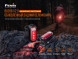 Велофара задняя Fenix BC05R V2.0, черный в Чите