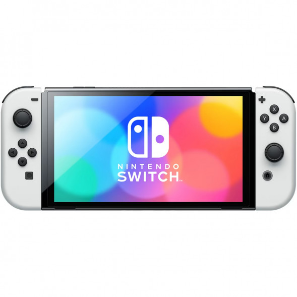 Игровая приставка Nintendo Switch OLED 64 ГБ, белый  в Чите