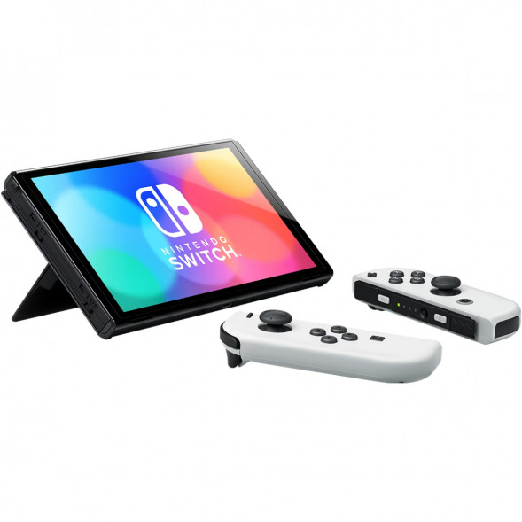 Игровая приставка Nintendo Switch OLED 64 ГБ, белый  в Чите