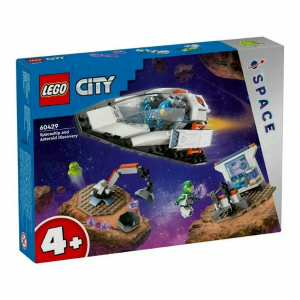 Конструктор LEGO City 60429 Открытие космического корабля и астероида в Чите
