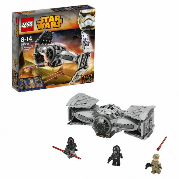 Конструктор LEGO Star Wars 75082 Улучшенный Прототип TIE Истребителя в Чите