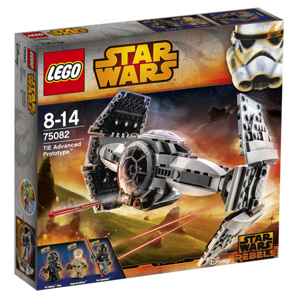Конструктор LEGO Star Wars 75082 Улучшенный Прототип TIE Истребителя в Чите