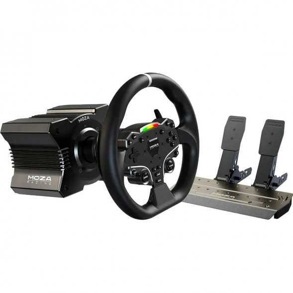 Игровой руль MOZA R5 Bundle (R5 Base, ES Wheel, SR-P Lite double Pedals，R5 Table Clamp) RS20 в Чите