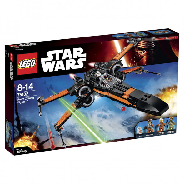 Конструктор LEGO Star Wars 75102 Истребитель По (Poe&amp;#039;s X-Wing Fighter) в Чите
