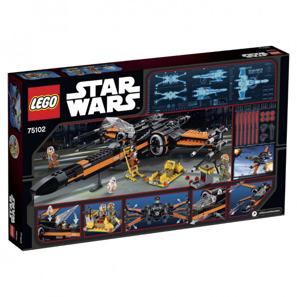 Конструктор LEGO Star Wars 75102 Истребитель По (Poe&amp;#039;s X-Wing Fighter) в Чите