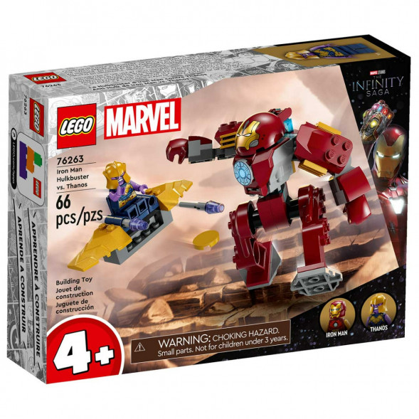 Конструктор LEGO Super Heroes 76263 Железный человек: Халкбастер против Таноса в Чите