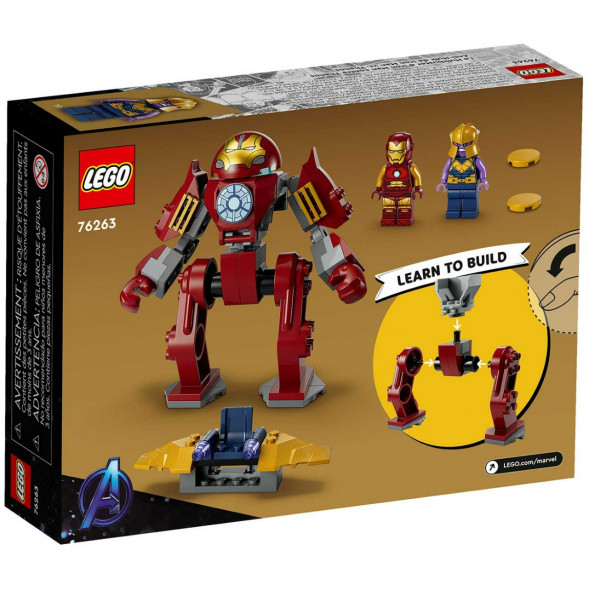 Конструктор LEGO Super Heroes 76263 Железный человек: Халкбастер против Таноса в Чите