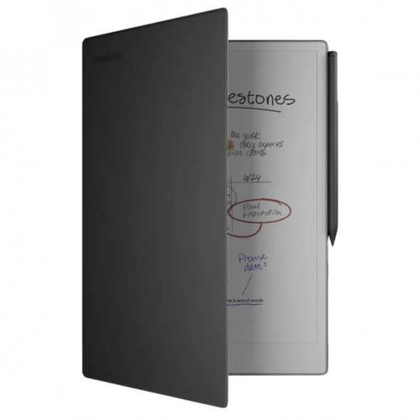 Чехол-книжка reMarkable Book Folio Premium Leather для reMarkable Pro, черный в Чите
