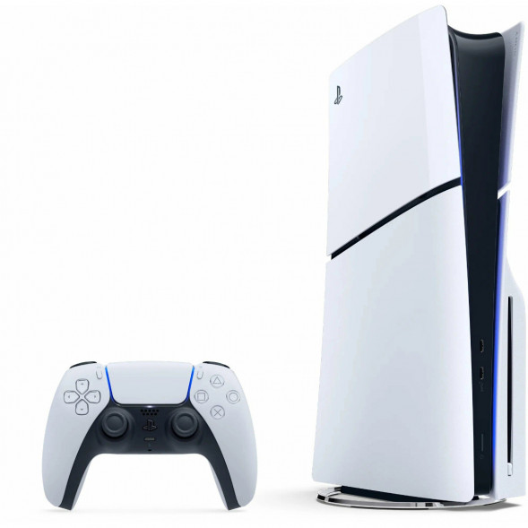 Игровая приставка Sony PlayStation 5 Slim 1TB с дисководом, белый в Чите