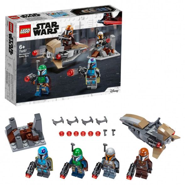 Конструктор LEGO Star Wars 75267 Боевой набор Мандалорцы в Чите