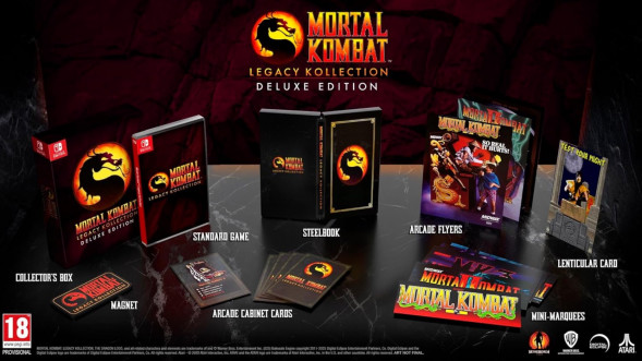 Игра Mortal Kombat: Legacy Kollection. Deluxe Edition [Nintendo Switch, английская версия] в Чите