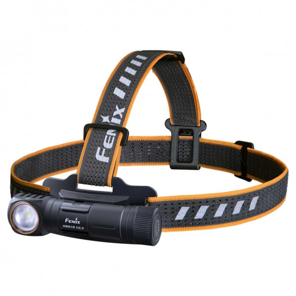 Фонарь налобный Fenix HM61R V2.0,  Black/Orange в Чите