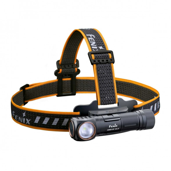 Фонарь налобный Fenix HM61R V2.0,  Black/Orange в Чите