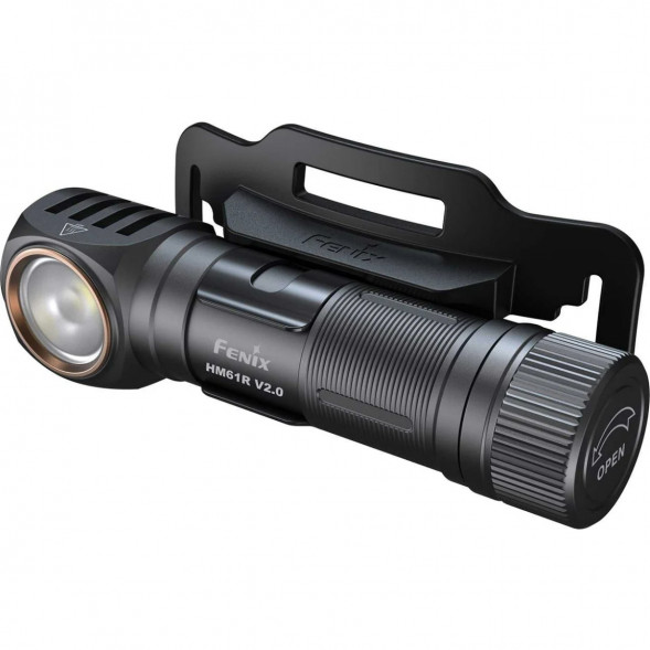 Фонарь налобный Fenix HM61R V2.0,  Black/Orange в Чите