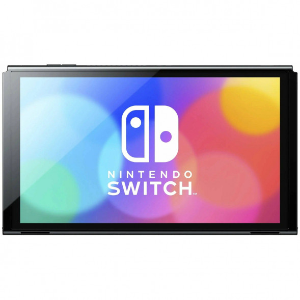 Игровая приставка Nintendo Switch OLED 64 ГБ, неоновый синий/неоновый красный в Чите