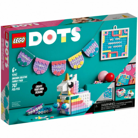 Конструктор LEGO DOTS 41962 Творческий семейный набор «Единорог» в Чите