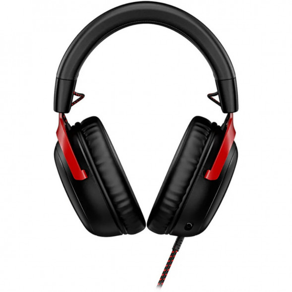 Компьютерная гарнитура HyperX Cloud III проводная, чёрный/красный в Чите