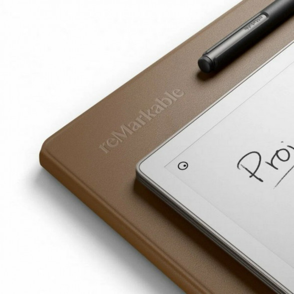 Чехол-книжка reMarkable Book Folio Premium Leather для reMarkable Pro, коричневый в Чите