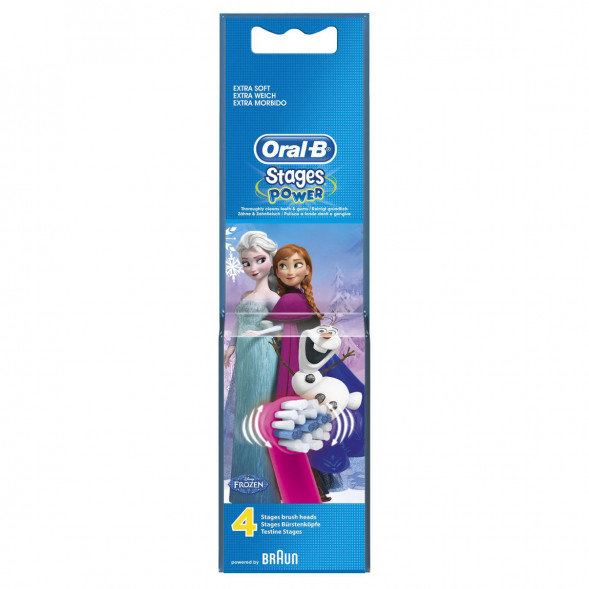 Насадки на зубные щетки Oral-B Frozen, 4 шт. в Чите