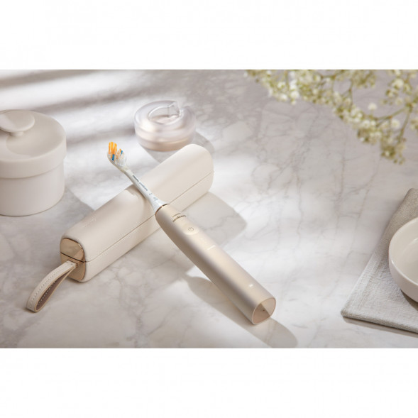 Звуковая зубная щетка Philips Sonicare 9900 Prestige HX9992, золотистое шампанское в Чите