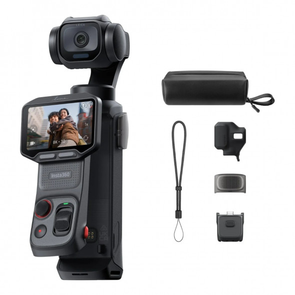 Экшн-камера Insta360 Luna Pro Standart Black 8K Gimbal Camera with 1 Sensor, черный в Чите