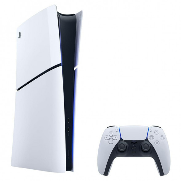Игровая приставка Sony PlayStation 5 Slim 1TB без дисковода, белый в Чите