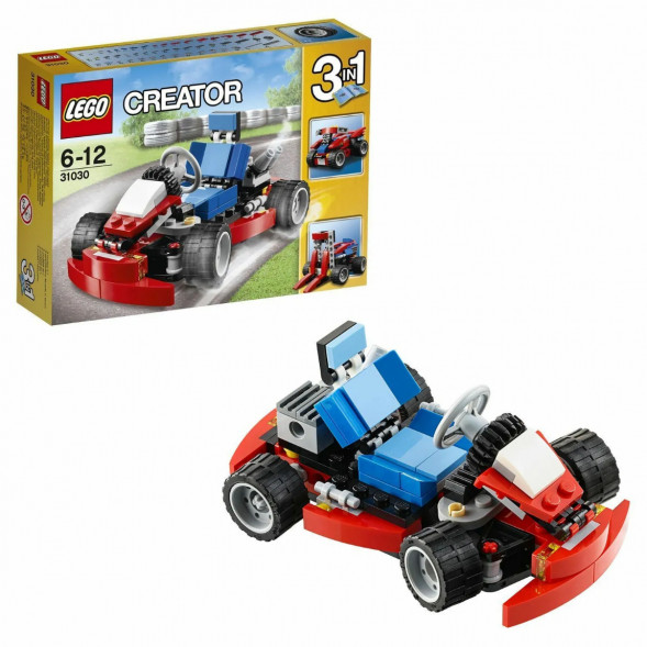 Конструктор LEGO Creator 31030 Красный гоночный карт в Чите