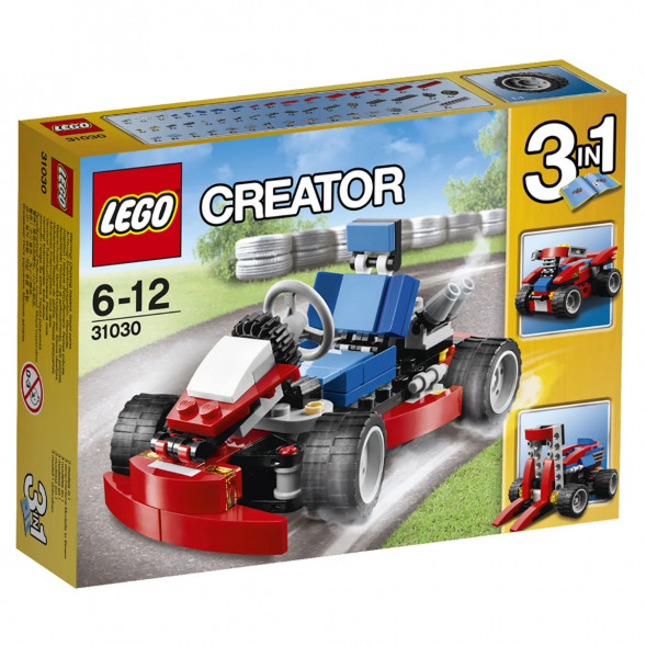 Конструктор LEGO Creator 31030 Красный гоночный карт в Чите