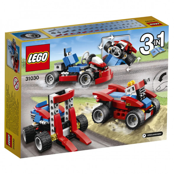Конструктор LEGO Creator 31030 Красный гоночный карт в Чите