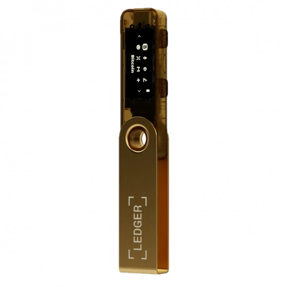 Криптокошелек Ledger Nano S Plus 1 шт., золотой в Чите