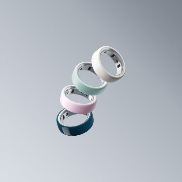 Умное кольцо Oura Ring 4 Ceramic (размер 4), Розовый/Petal в Чите