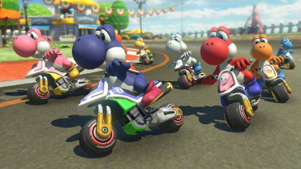 Игра Mario Kart 8 Deluxe Edition для Nintendo Switch, картридж в Чите