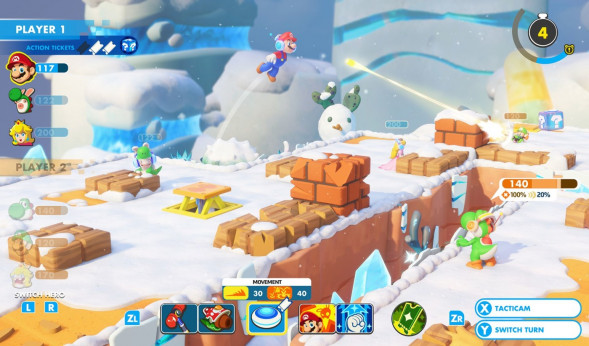 Игра Mario + Rabbids Kingdom Battle [Nintendo Switch, английский язык] в Чите