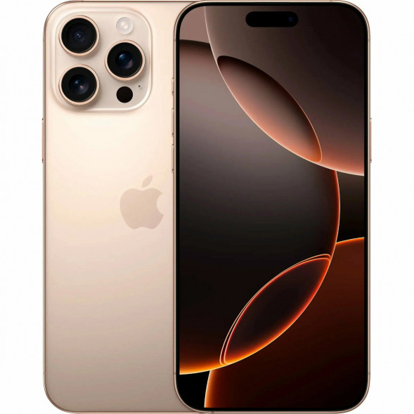 Смартфон Apple iPhone 16 Pro Max (nano SIM+eSIM) 512ГБ, Desert Titanium в Чите