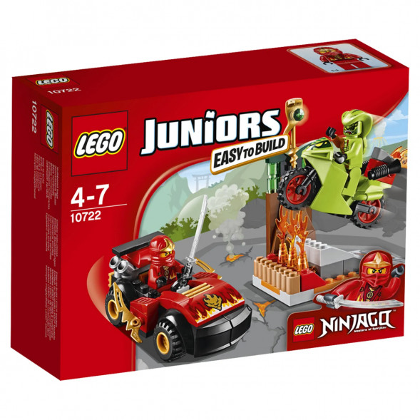 Конструктор LEGO Juniors 10722 Схватка со змеями в Чите