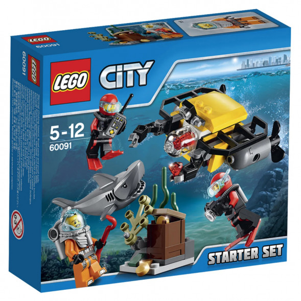 Конструктор LEGO City Deep Sea Explorers 60091 Исследование морских глубин в Чите