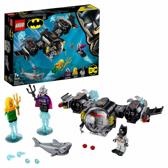 Конструктор LEGO Super Heroes 76116 Подводный бой Бэтмена в Чите