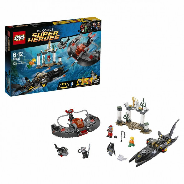 Конструктор LEGO Super Heroes 76027 Глубоководная атака Черного Манта в Чите