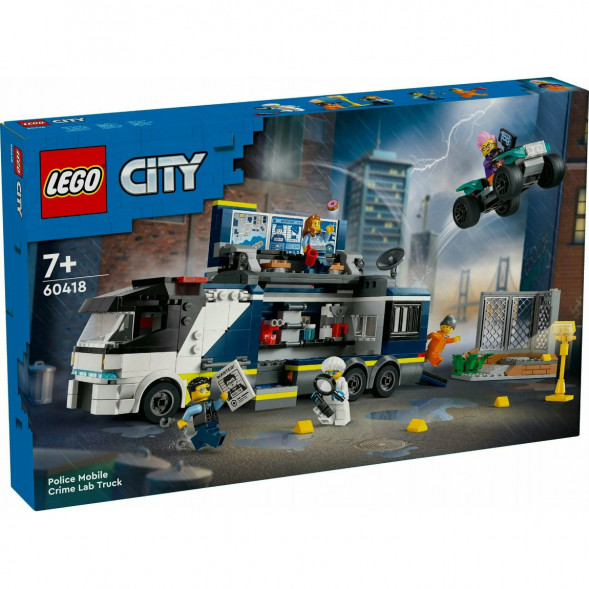 Конструктор LEGO City 60418 Полицейский грузовик криминалистической лаборатории в Чите